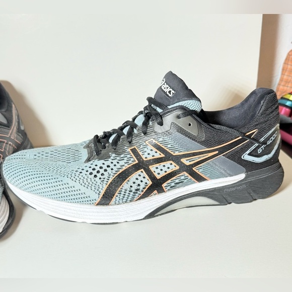 ASICS Men's GT-4000 2 Running Shoes Light Steel/Black - Picture 3 of 8